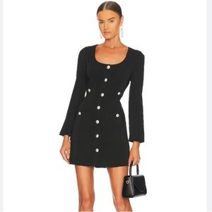 Alexis Mini Dress in Black